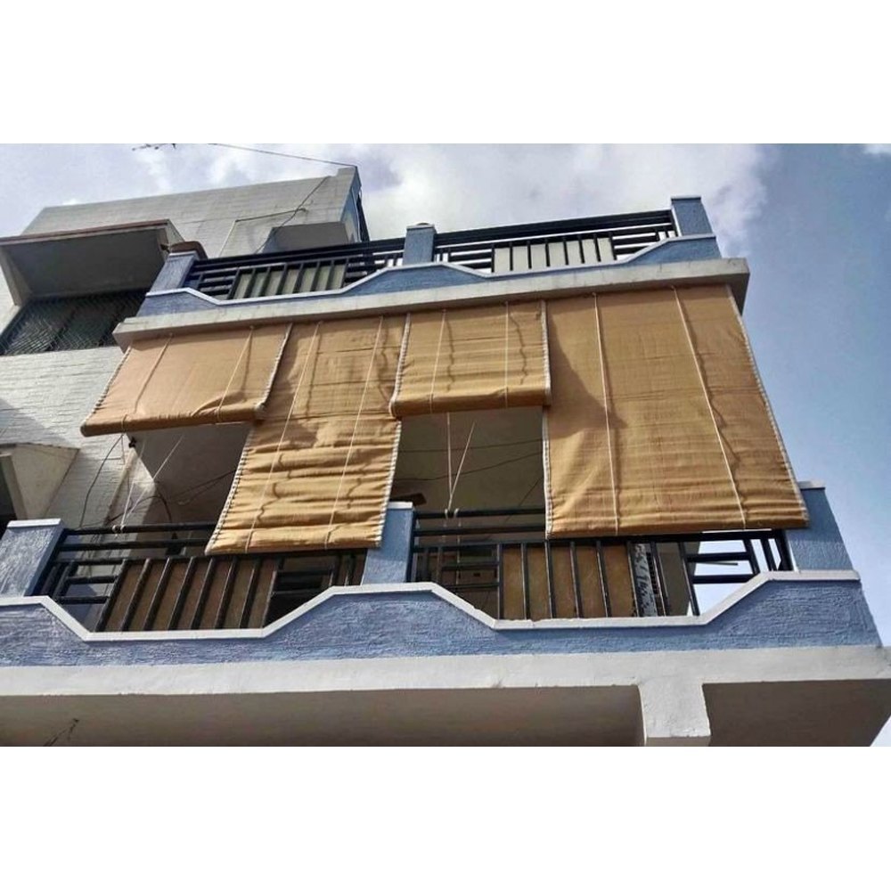 Bamboo Blind Curtains Brown , For Home, Type: Roller Blinds - Image 6