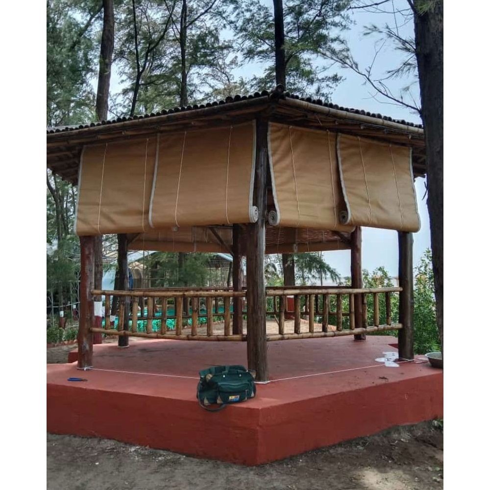 Bamboo Blind Curtains Brown , For Home, Type: Roller Blinds - Image 8