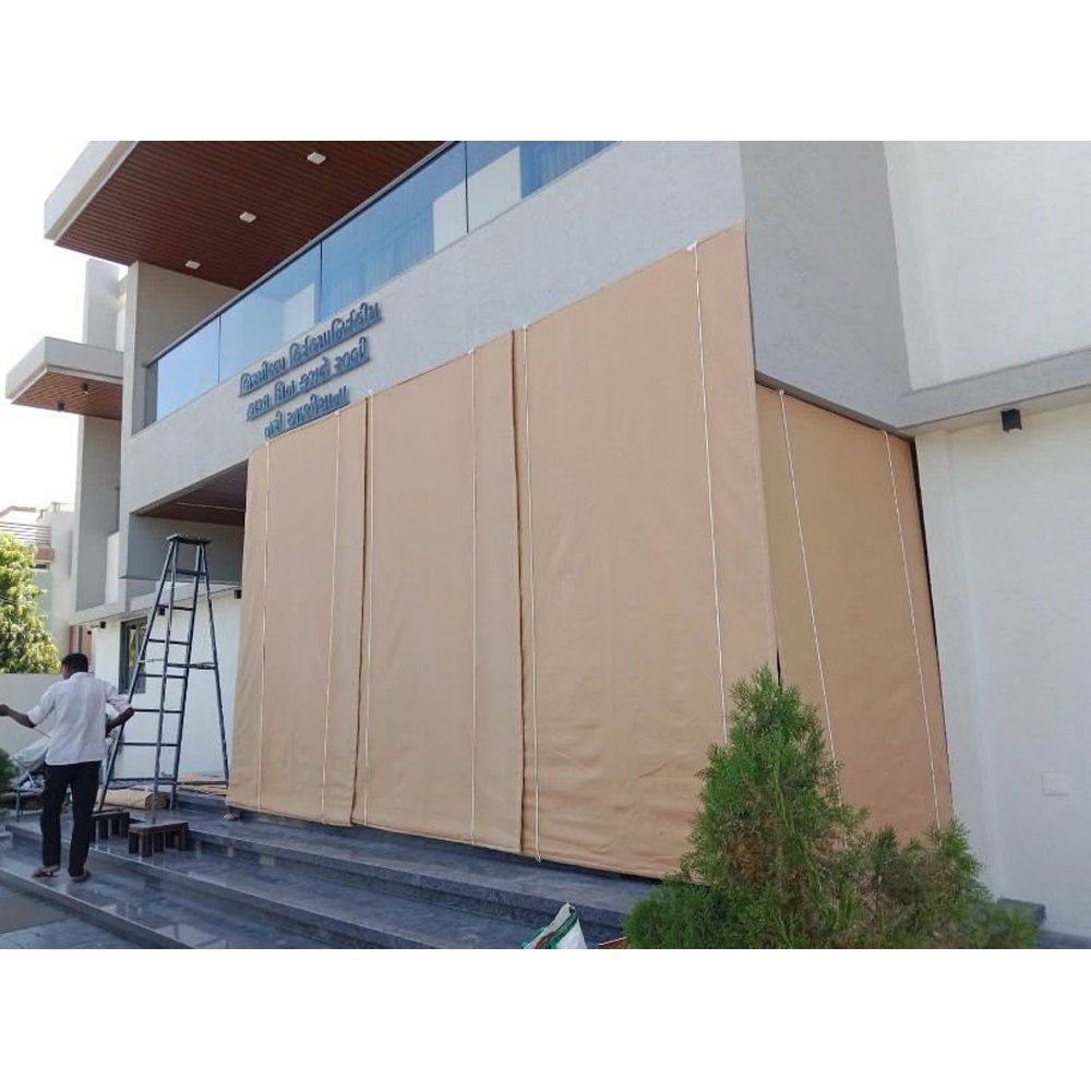 Bamboo Blind Curtains Brown , For Home, Type: Roller Blinds - Image 9