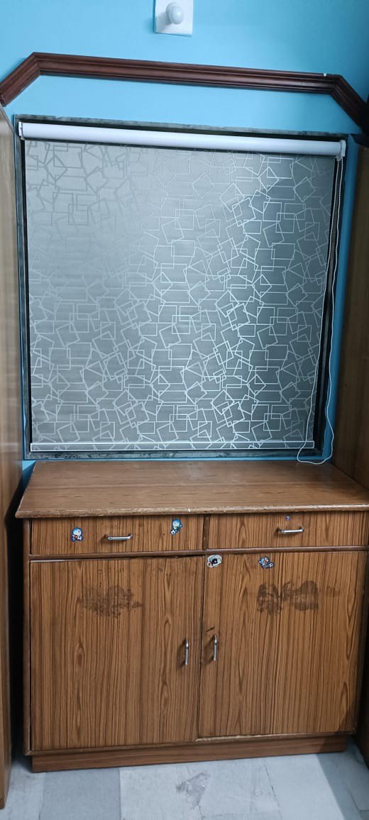 Pvc Roller Blind White Horizontal , For Office - Image 4