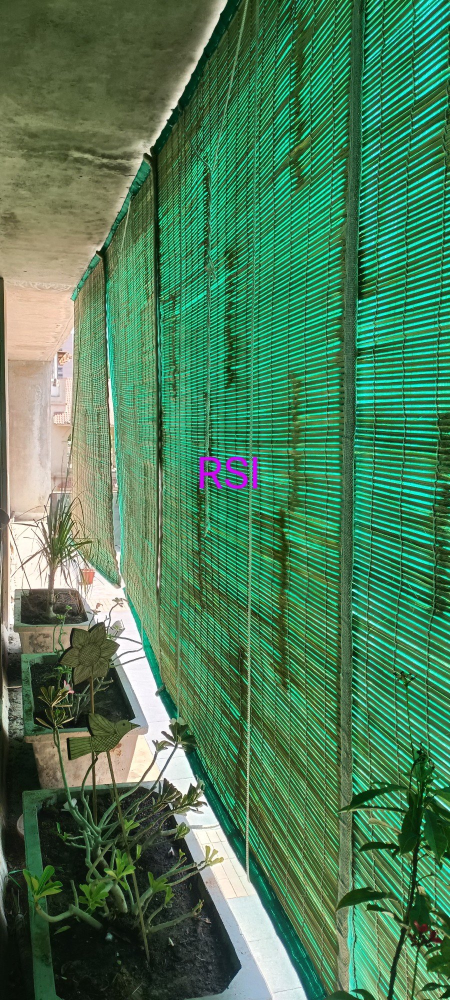 Bamboo Blind Curtains Brown , For Home, Type: Roller Blinds - Image 11