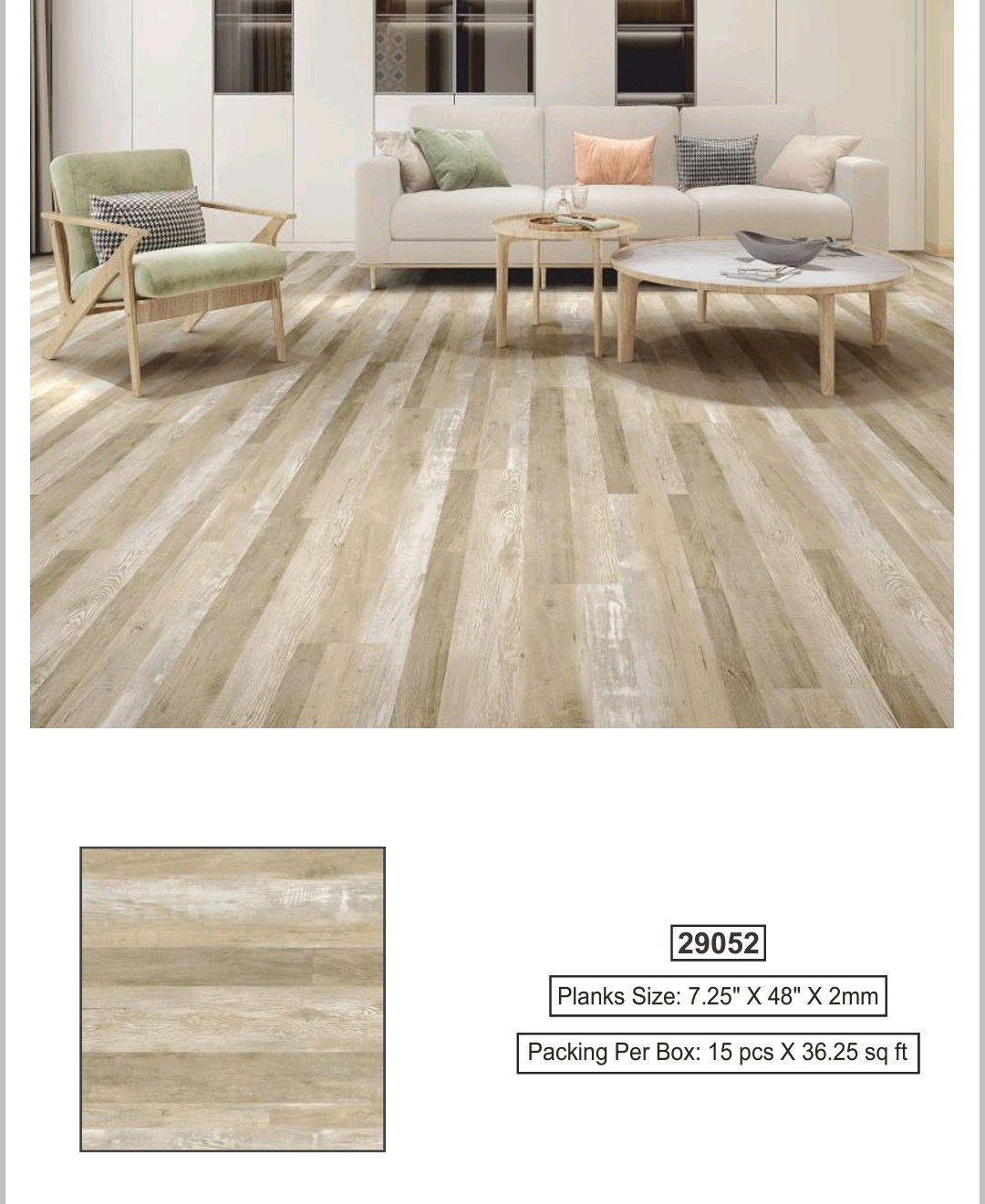 Laminate Wooden Flooring - 8mm - Image 5