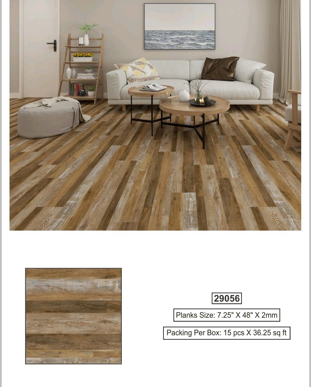 Laminate Wooden Flooring - 8mm - Image 6