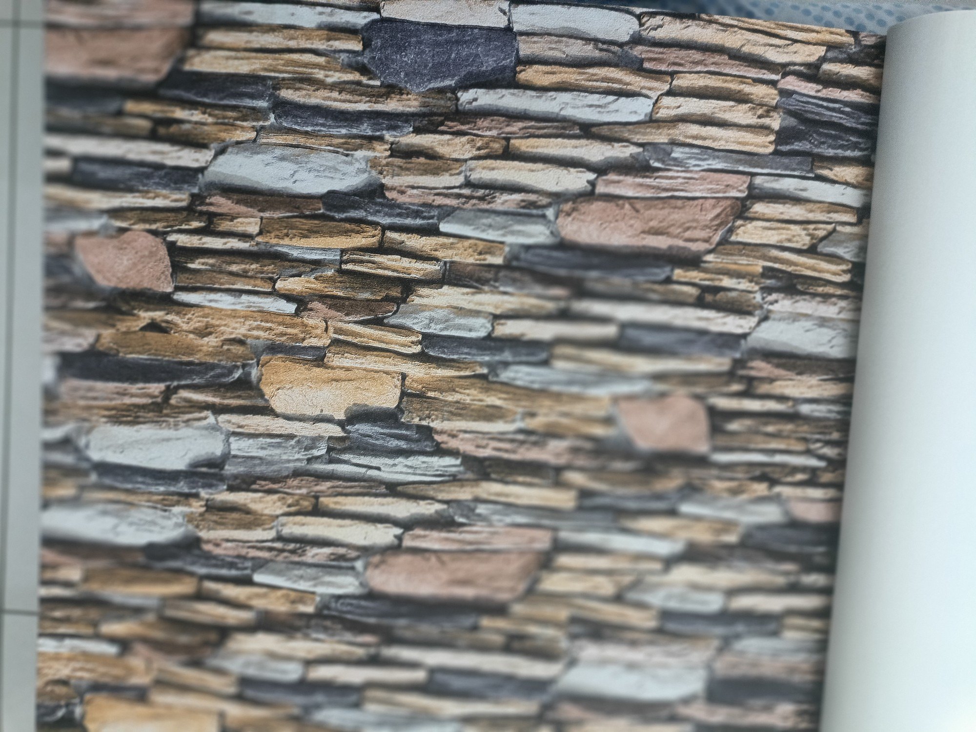 Bricks & Stone Wall Paper Wallpaper - Image 7