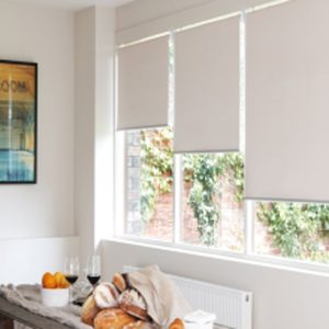 Pvc Roller Blind White Horizontal , For Office
